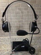 Telex Airman 850 ANR Aviation Headset Dual GA Plug New Mic Cover picture