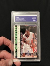 Upper Deck 2003 Top Prospects LeBron James Rookie #60 IGX 10 picture