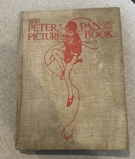 Antique Peter Pan Picture Book: Alice B. Woodward, Daniel O'Connor 1st Ed. 1907 picture