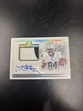 2019 Impeccable Antonio Brown Elegance Jersey Auto Platinum 2/10 Raiders picture