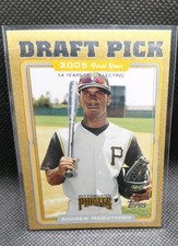 2005 Topps Updates & Highlights ANDREW McCUTCHEN UH329 RC Gold 219/2005 #UH329 picture