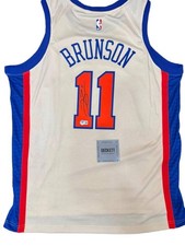 New York Signed Autographed Jersey Jalen Brunson Beckett Authenticated – NBA picture