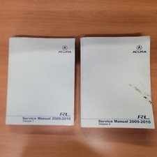 2009 2010 Acura RL Shop Service Repair Manual Book Engine Drivetrain Electrical picture