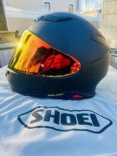 NEW Shoei Z8/NXR2 Black Full Face Helmet/Fluorescent Visor/Storage Bag/XXL picture