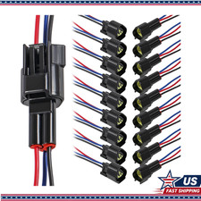 10PACK 3Pin Male/Female Waterproof Quick-Disconnect Wire ConnectorsColor: 3 Pin picture