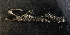 VINTAGE SILVERTONE GUITAR HEADSTOCK LOGO picture