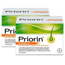 Priorin 270 x 2 Pack Capsules by Bayer Made in Germany Original Pack picture