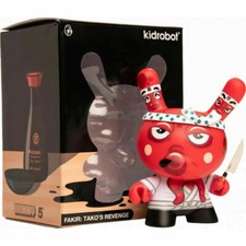 RED Kidrobot FAKIR TAKO'S REVENGE 5