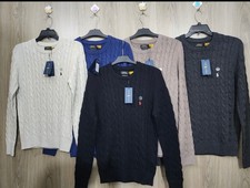 Polo Ralph Lauren Men’s Cotton Crew Neck Cable Knit Sweater picture