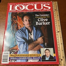 VTG 2003 Sci-Fi Locus Magazine: Clive Barker / Malcolm Edwards Interview picture