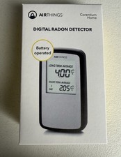 Airthings Corentium Home Digital Radon Gas Detector QRI New Sealed Box picture