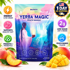 1-3 PACK Yerba Magic – Peach Mango Flavor  Instant Powder Drink picture