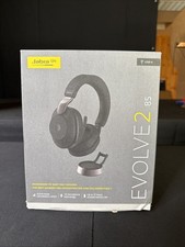 Jabra Evolve2 85 28599-989-989 USB-A UC Stereo Stand Black Wireless Headset-New picture