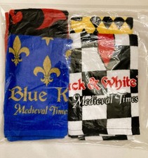 Medieval Times Set of 4 Tournament Dinner Knight Rally Towels - NEW picture
