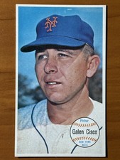 1964 Topps Giant GALEN CISCO Card Crease-Free No. 47 SP Short Print Mets NM+ picture