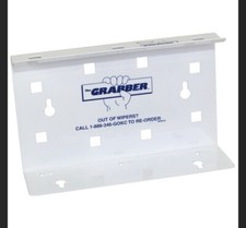 NEW Kimberly Clark 09352 10 Wypall - The Grabber Wiper Dispenser Bracket WHITE picture