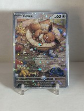FAN ART:  Afternoon Nap Time Eevee Original Art Holo Promo Pokémon Unofficial picture