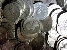 Roll of (40) 90% Silver Washington Quarters, Mixed mints 1932-1964 picture