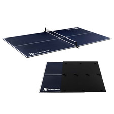 MD Sports Official Size Ping Pong Table Tennis Conversion Top, 4 Piece Foldable  picture