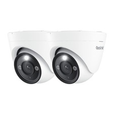Reolink 2pcs RLC-1224A 12MP PoE IP Camera Smart Color Night Vision Time Lapse picture