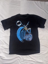Vintage 1988 Batman T Shirt W/ Bat Signal DC Comics Size XL picture