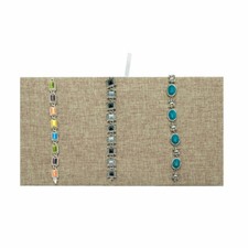 12 Modern Burlap Jewelry Tray Liner Insert Display Pad Organizer Tray Insert picture