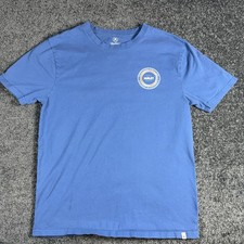 Hurley Shirt Mens Medium Blue Circle Logo Graphic Tee Designed In California picture