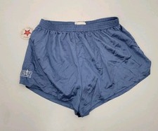Vtg Bill Rodgers Blue Running Shorts Built-in Lining Women Sz Small NOS USA Made picture