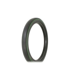 ONE RALSON 20 X 2.125 BLACK GREEN LINE SLICK BICYCLE TIRE, S-2 RIM SCHWINN STYLE picture
