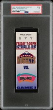 1997 Tim Duncan NBA Debut Ticket Stub - San Antonio Spurs vs Nuggets PSA 3 picture