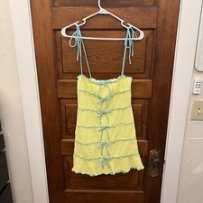 Majorelle Mathilda mini dress in Lemon Yellow NWT's sz XS Women's $188 picture