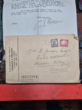 1927 Charles J Phillips Letter & Cover to William H Jensen Browns Valley MN picture