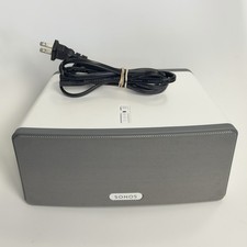 Sonos PLAY:3 Wireless Speaker White WiFi Multi-Room Home Audio Tested Works picture