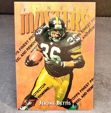 1997 Finest #80 Jerome Bettis Steelers Refractor picture