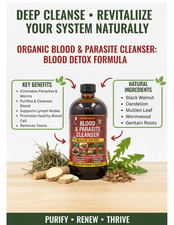 Blood & Parasite Cleanser Detox Formula 16 oz Bottle picture