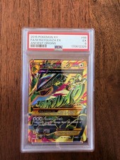 2015 Pokemon TCG M Rayquaza EX 98/98 Ancient Origins Shiny FA Holo PSA 5 picture