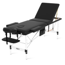 ABET Portable 3-Fold Massage Table, Height Adjustable & Compact picture