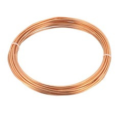 1.6mm OD 0.6mm ID Refrigeration Tubing for Freezer Copper Tubing Coil 9.8ft picture