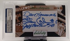 Hanson Brothers Signed Autograph PSA DNA Certified Slap Shot Dave Hanson Carlson picture