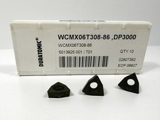 SECO WCMX06T308-86 New Carbide Inserts 09927 Grade DP3000 3pcs picture