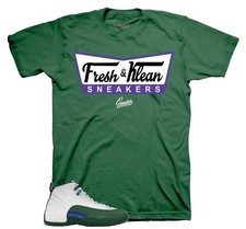 T-Shirt To AJ Retro 12 Bucks AJ12 Sneakers  -  Fresh Klean Sneaker Tee picture