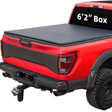 Tri Fold Tonneau Cover for 2015-2026 Chevy Colorado for GMC Canyon 6.2ft Bed 74 picture