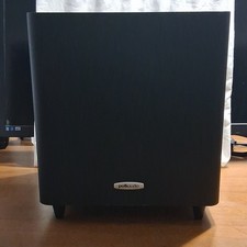 Polk Audio TL1600 Powered Subwoofer Black Home Theater. Downward-firing. *Read picture
