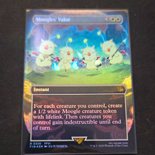 Wizards of the Coast MTG Moogles' Valor 0326 FF Rare Foil Borderless picture