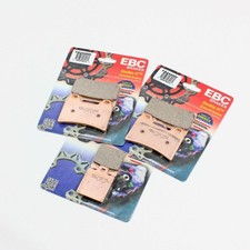EBC Sintered Brake Pad Set - 3 Pair FA244HHx2+FA47HH Front & Rear picture