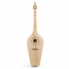 Traditional Georgian Panduri Handmade Wooden Folk String Instrument , Solid Wood picture