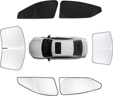 6pcs Car Window Shades for Nissan Altima, UV Blocking & Privacy Protection (Blac picture
