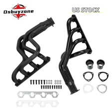 for 1969-1979 Ford F-100 F100 5.0 V8 302W Pickup Truck 2WD Exhaust Headers Black picture