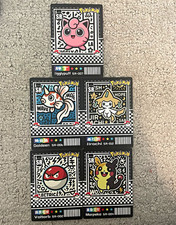 Pokemon TCG SR Reg. *Fan Art* Lot 5: Jigglypuff Goldeen Jirachi Voltorb Morpeko picture