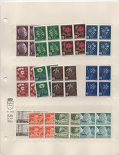 Switzerland 1948�1959 Collection Of 103 Blocks Of 4 Complete Sets picture